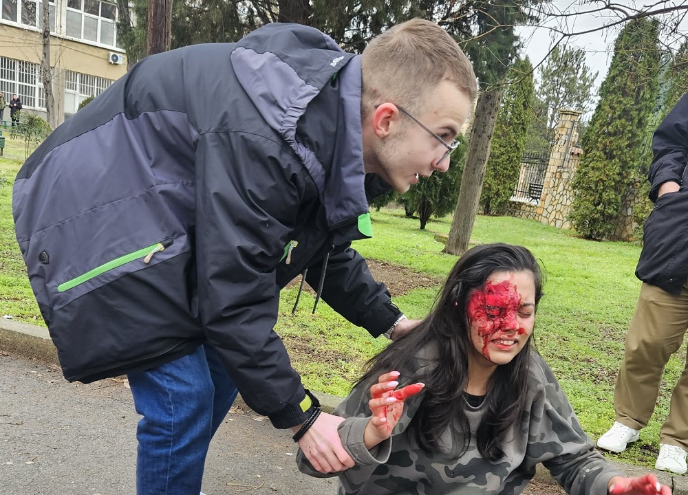 pokazna vezba crven krst