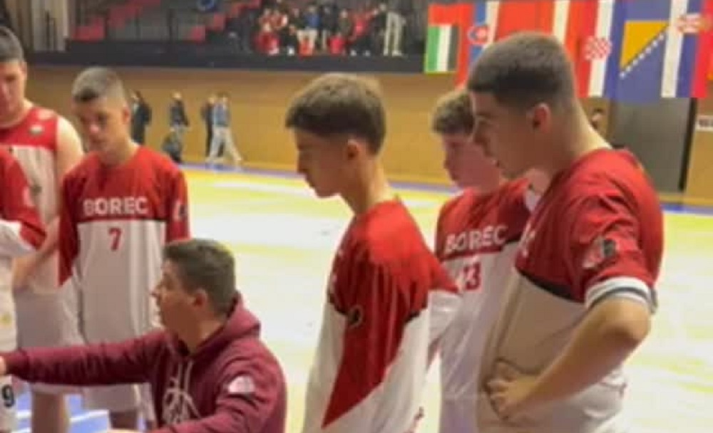 Borec Basket mladi nastap Saraevo 2