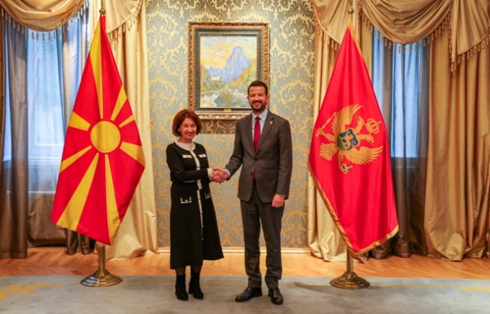 davkova i crnogorskiot pretsedatel