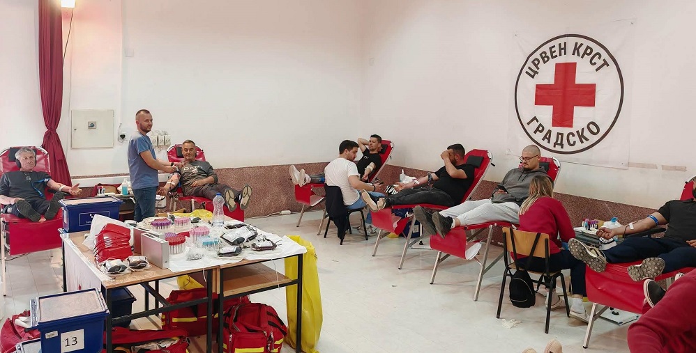 Krvodaritelska akcija Gradsko april 2026