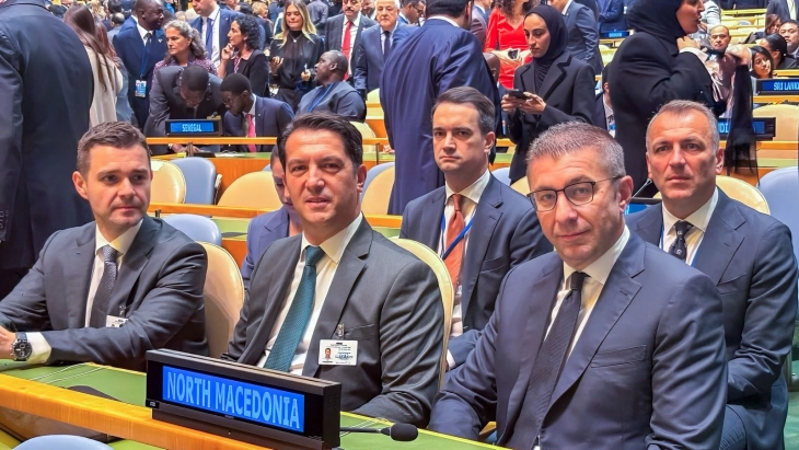 makedonska delegacija vo nju jork