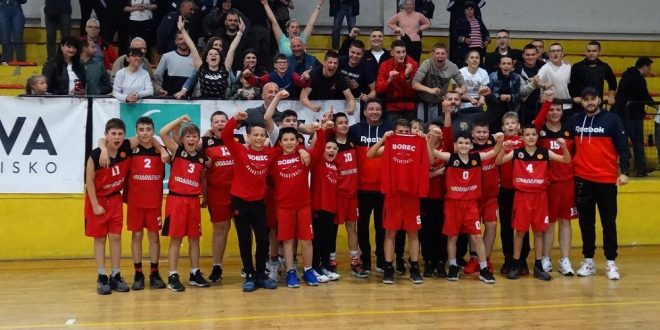 Borec Basket M12 treto mesto