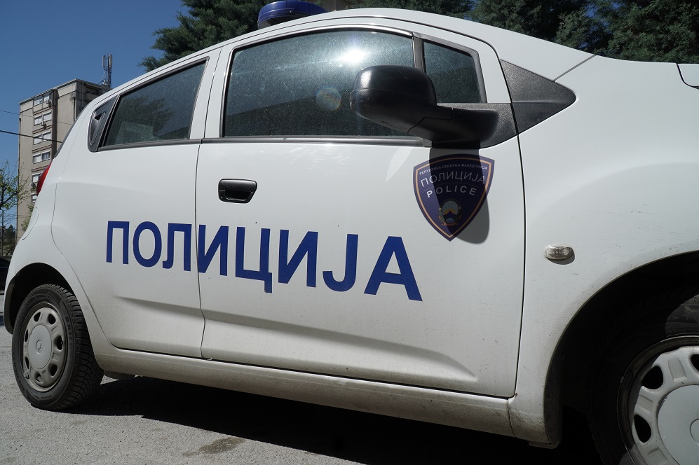 Policija Veles avtomobil