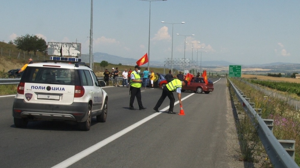 Protest na avtopat